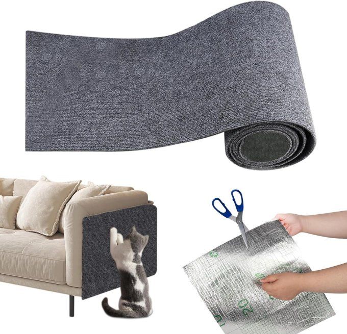 Tapis de griffage pour chat en polyester 